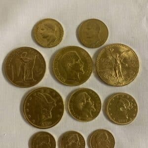 pièces monnaie Or - achat- Celantique Antiquités Brocante